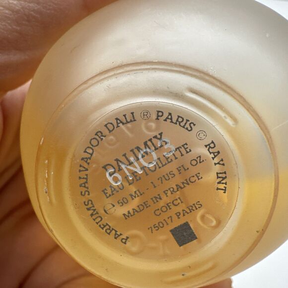 DALIMIX By Salvador Dali  UNISEX EDT Spray 1.7 FL. OZ 80% Full Vintage - Picture 3 of 5